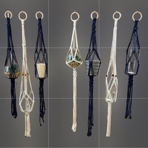 Macrame Plant Hangers for Large and Small Plants